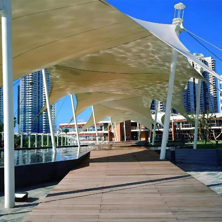 尖扎县膜结构景观棚