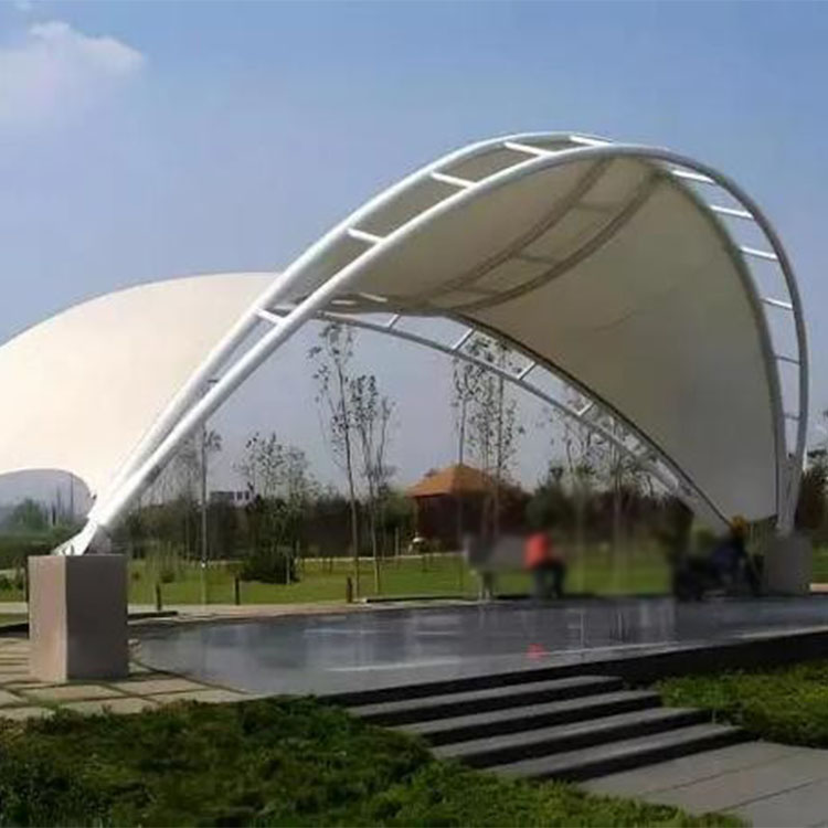尖扎县膜结构景观棚