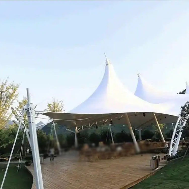 尖扎县膜结构景观棚